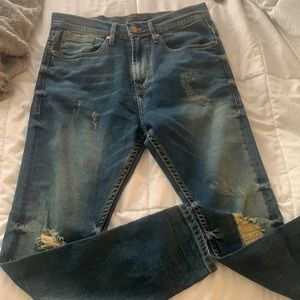 Men’s Zara distressed Jeans